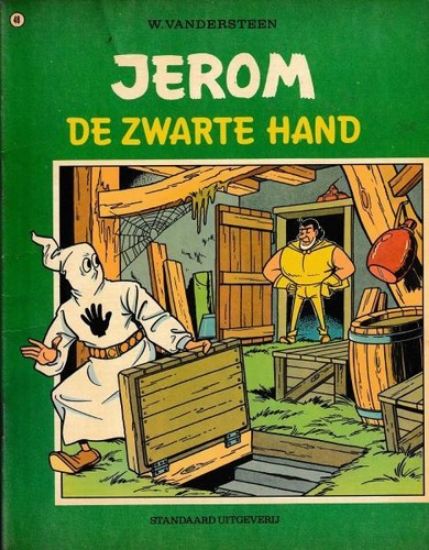 Afbeelding van Jerom #48 - Zwarte hand - Tweedehands (STANDAARD, zachte kaft)
