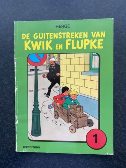 Afbeelding van Kwik en flupke #1 - Guitenstreken kwik en flupke - Tweedehands (CASTERMAN, zachte kaft)