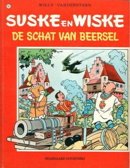 Afbeelding van Suske en wiske #111 - Schat van beersel - Tweedehands (STANDAARD, zachte kaft)