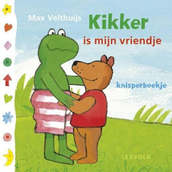 Afbeelding van Kikker knisperboekje - Kikker is mijn vriendje (LEOPOLD, zachte kaft)