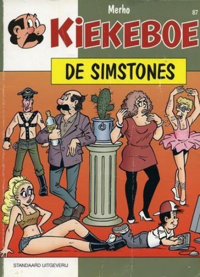 Afbeelding van Kiekeboe #87 - Simstones (1e reeks) - Tweedehands (STANDAARD, zachte kaft)
