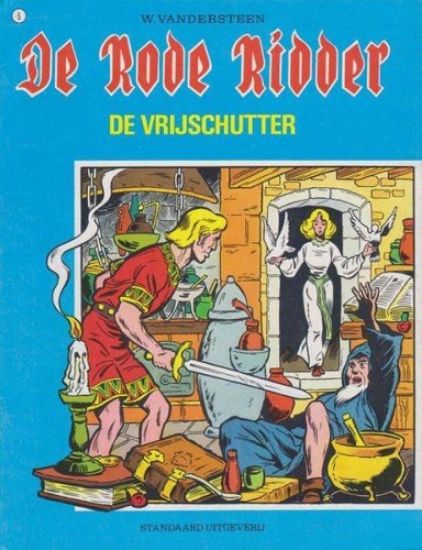 Afbeelding van Rode ridder #5 - Vrijschutter (zw/wit) - Tweedehands (STANDAARD, zachte kaft)