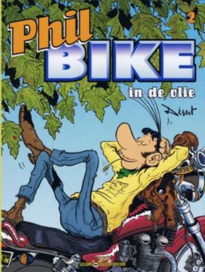 Afbeelding van Phil bike #2 - In de olie - Tweedehands (MARSU PRODUCTIONS, zachte kaft)