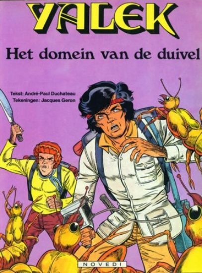 Afbeelding van Yalek #8 - Domein van de duivel - Tweedehands (NOVEDI, zachte kaft)