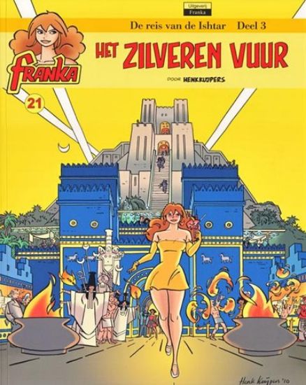 Afbeelding van Franka #21 - Zilveren vuur (FRANKA, zachte kaft)