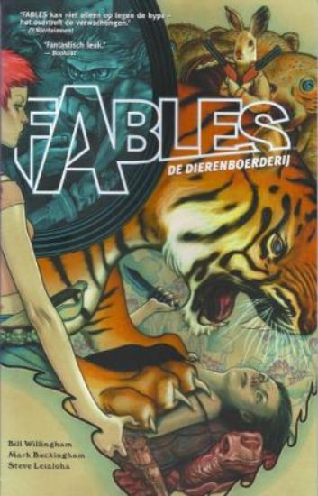 Afbeelding van Fabels nederlands #2 - Dierenboerderij - Tweedehands (VLIEGENDE HOLLANDER, zachte kaft)