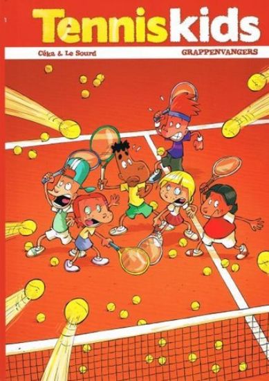 Afbeelding van Tenniskids #1 - Grappenvangers (STRIP 2000, zachte kaft)