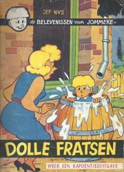 Afbeeldingen van Jommeke #23 - Dolle fratsen (zw/wit) - Tweedehands