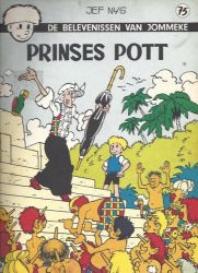 Afbeeldingen van Jommeke #75 - Prinses pott (z/w) - Tweedehands