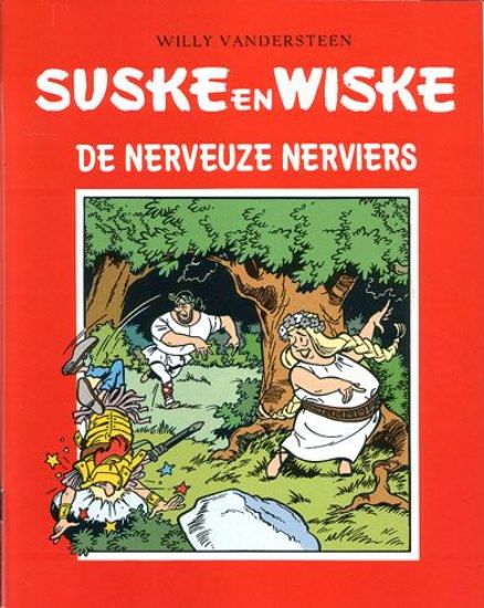 Afbeelding van Suske en wiske #50 - Nerveuze nerviers (nieuwsblad) - Tweedehands (STANDAARD, zachte kaft)