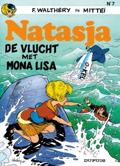 Afbeelding van Natasja #7 - Vlucht met mona lisa (DUPUIS, zachte kaft)