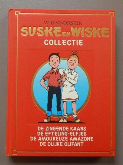 Afbeelding van Suske en wiske lekturama #26 - Zingende kaars/efteling_elfjes/amoureuze amazone/olijke olifant - Tweedehands (LEKTURAMA, harde kaft)