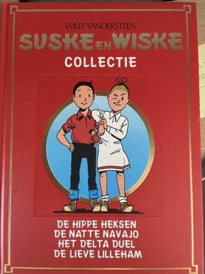 Afbeelding van Suske en wiske lekturama #33 - Hippe heksen/natte navajo/delta duel/lieve lilleham - Tweedehands (LEKTURAMA, harde kaft)