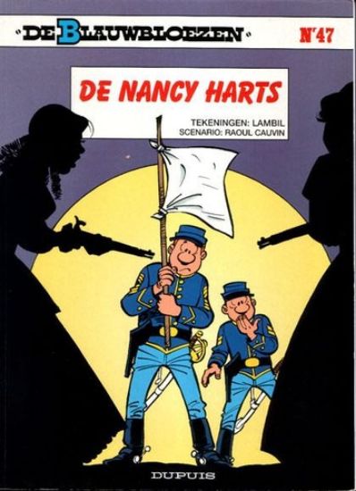 Afbeelding van Blauwbloezen #47 - Nancy harts (DUPUIS, zachte kaft)