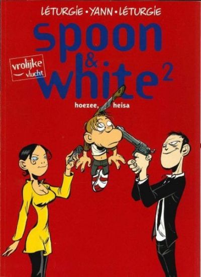Afbeelding van Spoon & white #2 - Hoezee heisa - Tweedehands (DUPUIS, zachte kaft)
