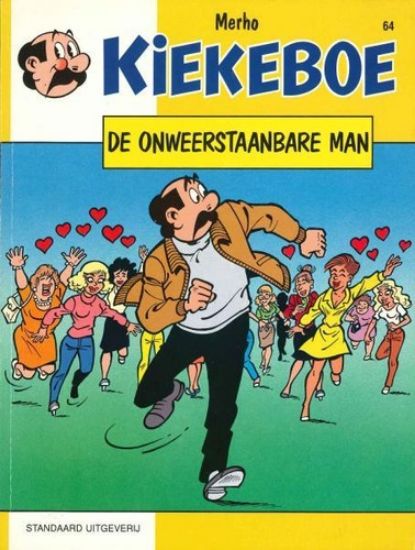 Afbeelding van Kiekeboe #64 - Onweerstaanbare man (1ereeks) - Tweedehands (STANDAARD, zachte kaft)