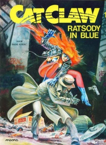 Afbeelding van Cat claw #1 - Ratsody blue - Tweedehands (ARBORIS, zachte kaft)