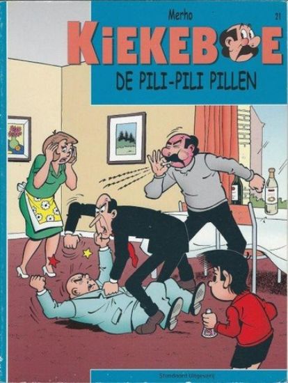 Afbeelding van Kiekeboe #21 - Pili-pili pillen (2e reeks) - Tweedehands (STANDAARD, zachte kaft)
