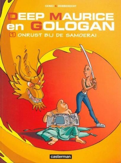 Afbeelding van Deep maurice en gologan #1 - Onrust bij de samoerai - Tweedehands (CASTERMAN, zachte kaft)