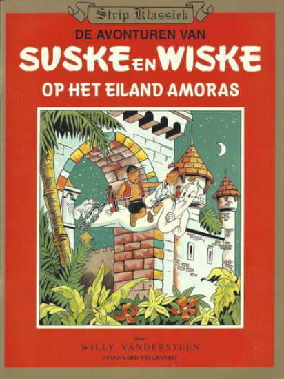 Afbeelding van Suske en wiske strip klassiek - Op het eiland amoras (reclame versie) (STANDAARD, zachte kaft)