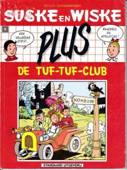 Afbeelding van Suske en wiske plus #9 - Tuf-tuf-club plus (rood) - Tweedehands (STANDAARD, zachte kaft)