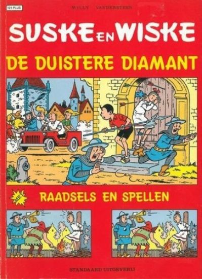 Afbeelding van Suske en wiske +raadsels en spellen #121 - Duistere diamant+raadsels en spelen - Tweedehands (STANDAARD, zachte kaft)