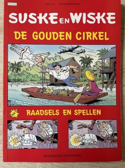 Afbeelding van Suske en wiske +raadsels en spellen - Sprekende testament raadsels en spellen - Tweedehands (STANDAARD, zachte kaft)