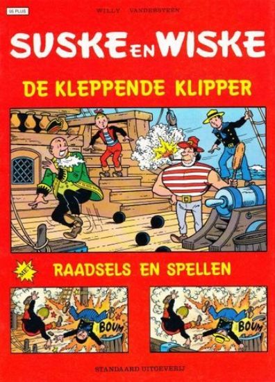 Afbeelding van Suske en wiske +raadsels en spellen #95 - Kleppende klipper+raadsels en spellen - Tweedehands (STANDAARD, zachte kaft)
