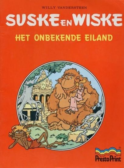Afbeelding van Suske en wiske presto print - Onbekende eiland (presto print) - Tweedehands (STANDAARD, zachte kaft)