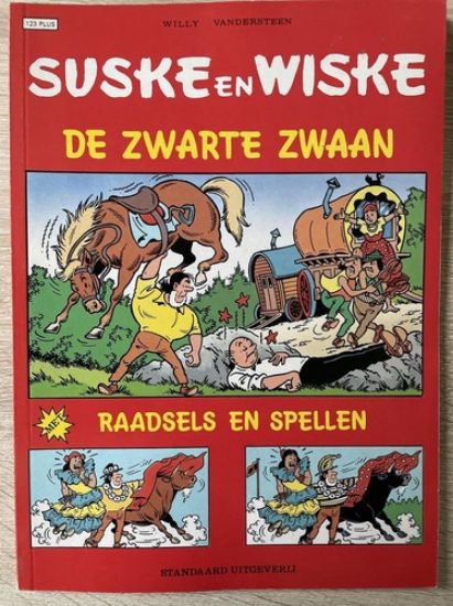 Afbeelding van Suske en wiske +raadsels en spellen - Zwarte zwaan raadsels en spellen - Tweedehands (STANDAARD, zachte kaft)