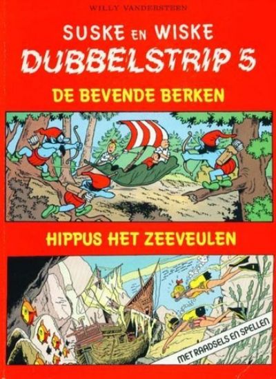 Afbeelding van Suske en wiske dubbelstrip #5 - Dubbelstrip bevende berken/hippus het zeeveulen (STANDAARD, zachte kaft)
