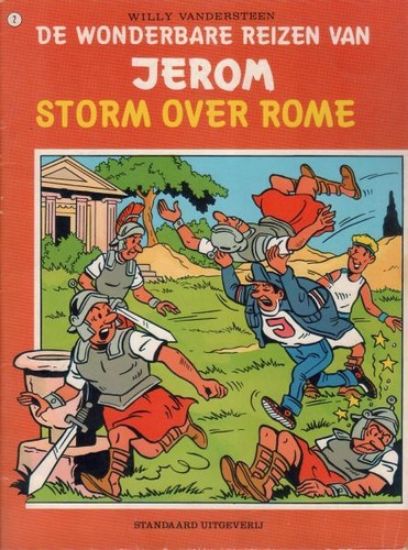 Afbeelding van Jerom #2 - Storm over rome - Tweedehands (STANDAARD, zachte kaft)