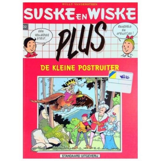Afbeelding van Suske en wiske plus #32 - Kleine postruiter plus (rood) - Tweedehands (STANDAARD, zachte kaft)