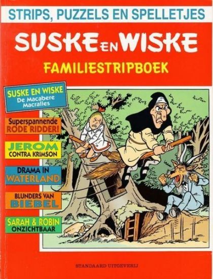 Afbeelding van Suske en wiske familiestripboek #11 - Familiestripboek 1996 - Tweedehands (STANDAARD, zachte kaft)