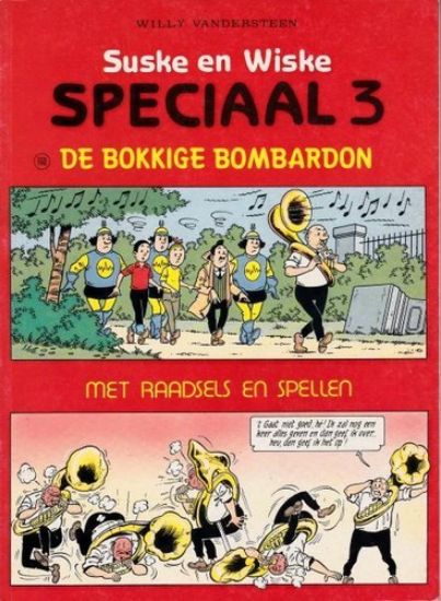 Afbeelding van Suske en wiske speciaal #3 - Bokkige bombardon (met raadsels en spellen) (STANDAARD, zachte kaft)