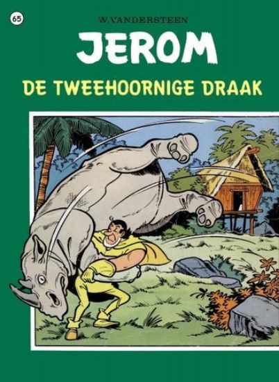Afbeelding van Jerom #65 - Tweehoornige draak - Tweedehands (STANDAARD, zachte kaft)