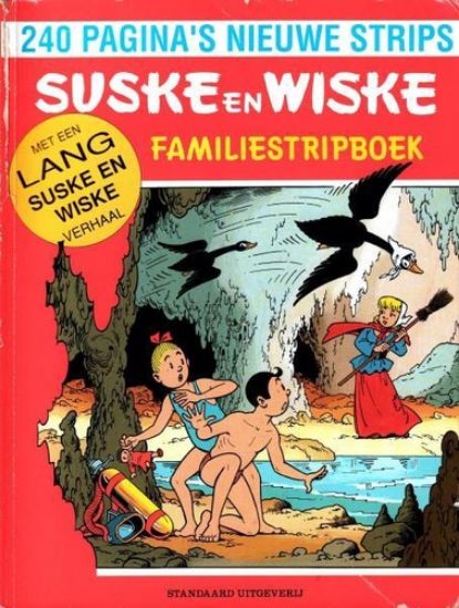 Afbeelding van Suske en wiske familiestripboek #4 - Familiestripboek 1989 - Tweedehands (STANDAARD, zachte kaft)