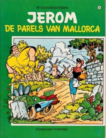 Afbeelding van Jerom #26 - Parels van mallorca - Tweedehands (STANDAARD, zachte kaft)