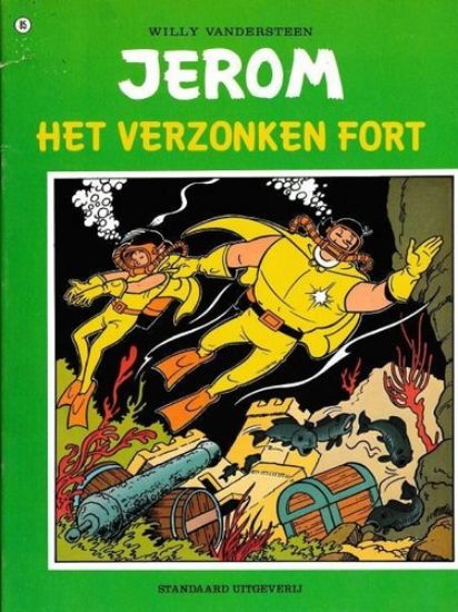 Afbeelding van Jerom #85 - Verzonken fort - Tweedehands (STANDAARD, zachte kaft)