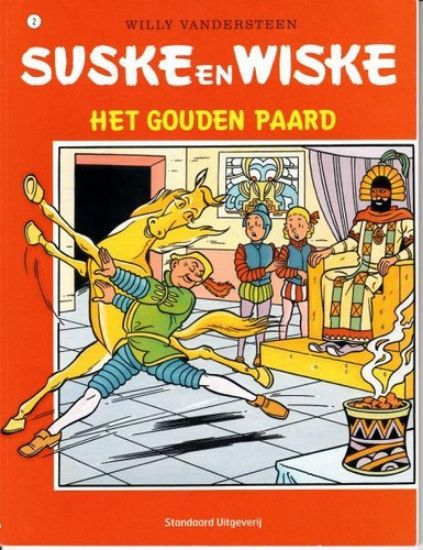 Afbeelding van Suske en wiske shell #2 - Gouden paard (STANDAARD, zachte kaft)