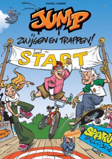 Afbeelding van Jump #1 - Zwijgen en trappen (STANDAARD, zachte kaft)