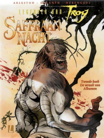 Afbeelding van Saffraan nacht (legenden troy) #2 - Wraak van albumen - Tweedehands (LUITINGH, zachte kaft)