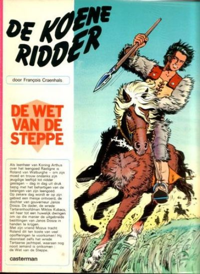 Afbeelding van Koene ridder - Wet van de steppe - Tweedehands (CASTERMAN, zachte kaft)