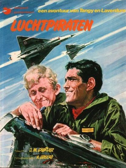 Afbeelding van Tangy en laverdure #8 - Luchtpiraten - Tweedehands (DARGAUD, zachte kaft)