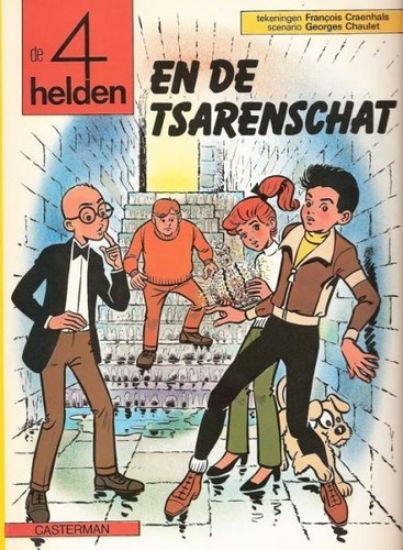 Afbeelding van 4 helden - Tsarenschat - Tweedehands (CASTERMAN, zachte kaft)