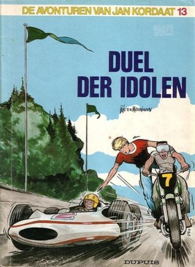 Afbeelding van Jan kordaat #13 - Duel der idolen - Tweedehands (DUPUIS, zachte kaft)