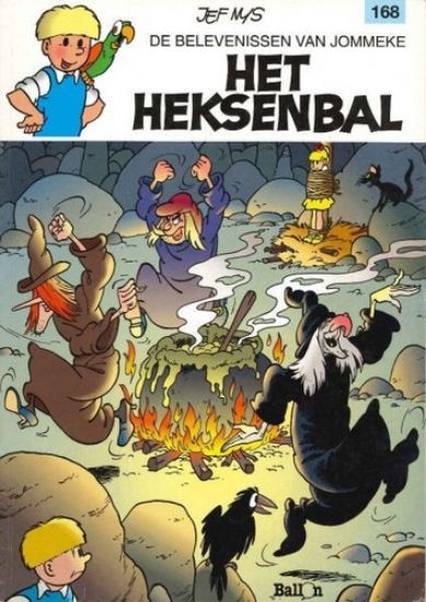 Afbeelding van Jommeke #168 - Heksenbal - Tweedehands (VOLK, zachte kaft)