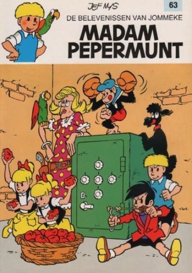 Afbeelding van Jommeke #63 - Madam pepermunt - Tweedehands (DE STRIPUITGEVERIJ, zachte kaft)