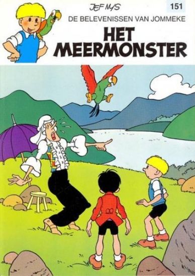 Afbeelding van Jommeke #151 - Meermonster - Tweedehands (HET VOLK, zachte kaft)