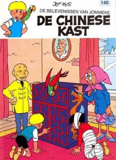 Afbeelding van Jommeke #140 - Chinese kast - Tweedehands (HET VOLK, zachte kaft)